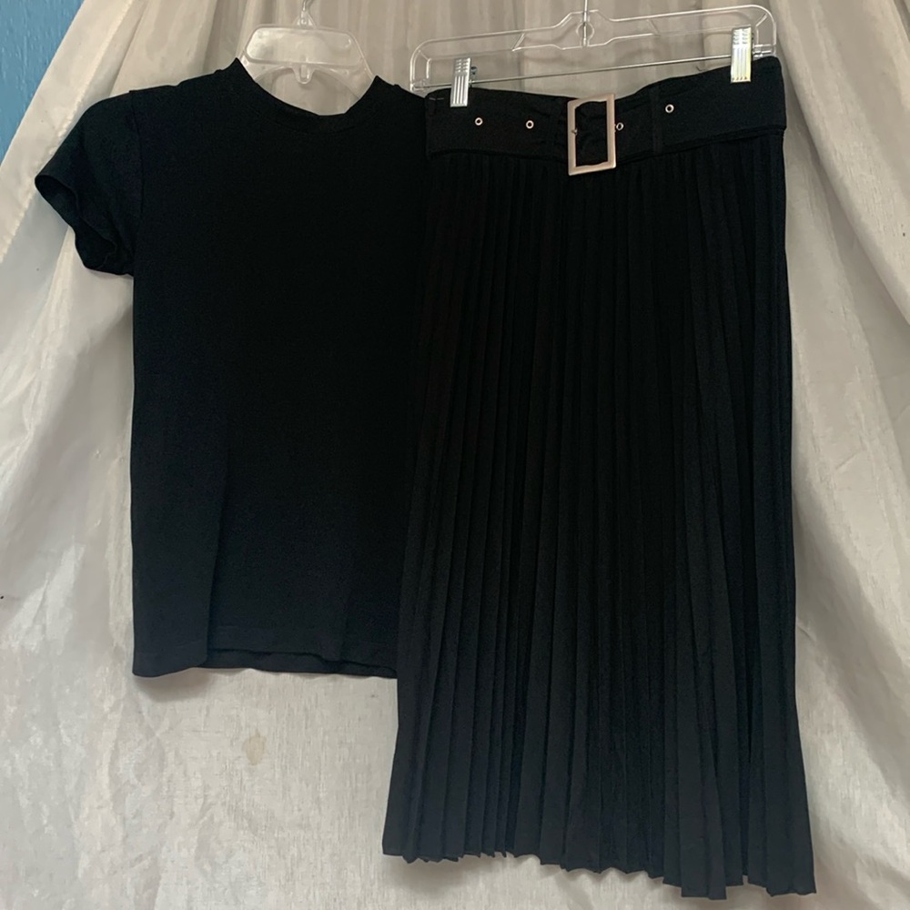 Classic concepts pleated skirt